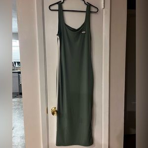 Women’s Size Medium Green & White long Pencil Dress by SHEIN